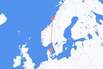 Fly fra Aarhus til Rørvik