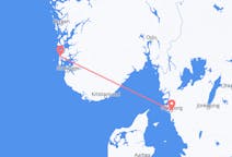 Lennot Göteborgista Haugesundiin