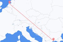Flüge von Amsterdam, die Niederlande in die Präfektur Kavala, Griechenland
