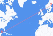 Flights from Cancún to Sundsvall