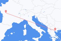 Flyreiser fra Poitiers, Frankrike til Thessaloniki, Hellas
