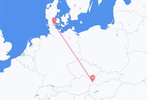 Flyg från Bratislava, Slovakien till Sønderborg, Danmark