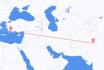Flüge von Faisalabad, Pakistan nach Dalaman, die Türkei