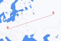 Fly fra Perm til Praha