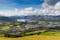 Photo of aerial view of Keswick and lake Derwent Water from Latrigg, Cumbria, UK.