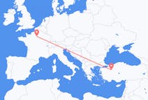 Fly fra Eskişehir til Paris