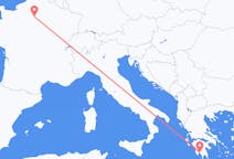 Flyreiser fra Kalamata, Hellas til Paris, Frankrike
