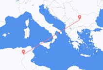 Loty z Tibissa, Algieria do Sofia, Bułgaria