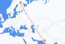 Flights from Rajkot, India to Kuusamo, Finland