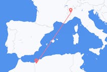 Flyreiser fra Tlemcen, Algerie til Torino, Italia