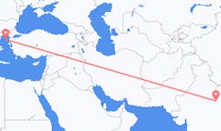 Flights from Kanpur, India to Lemnos, Greece