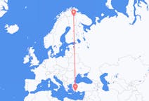Flights from Ivalo, Finland to Dalaman, Turkey