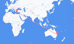 Flyrejser fra Coffs Harbour, Australien til Karpathos, Grækenland