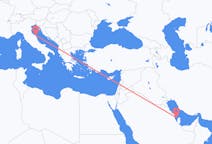 Flights from Bahrain Island to Ancona