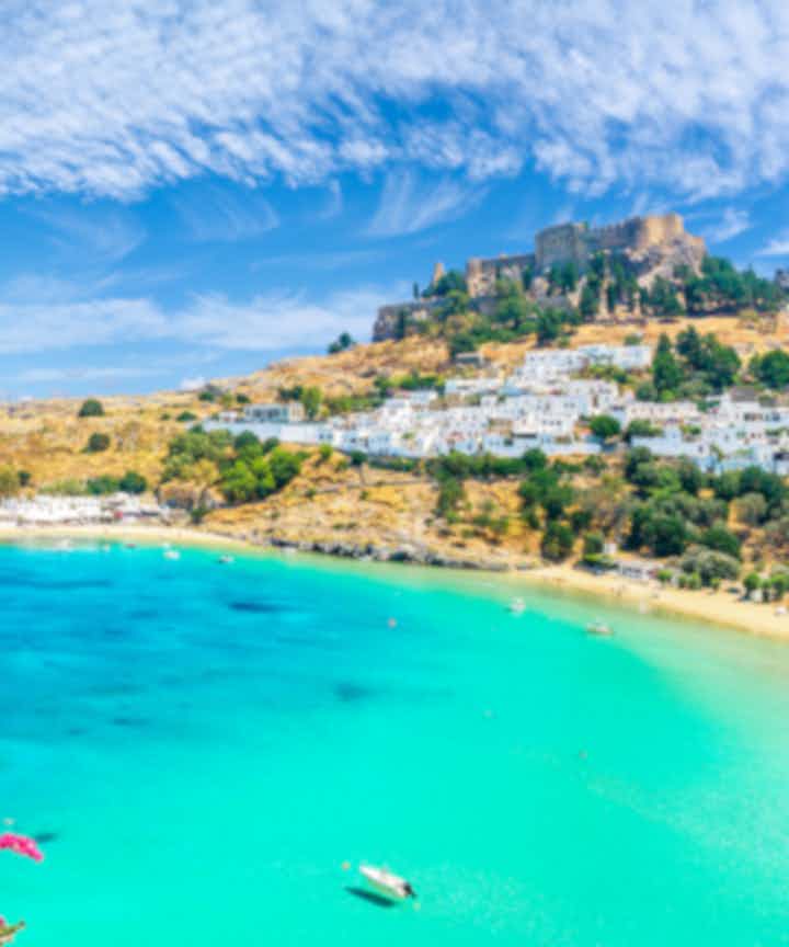 Flights from Santa Cruz de La Palma, Spain to Rhodes, Greece