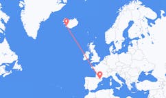 Flights from the city of Andorra la Vella, Andorra to the city of Reykjavik, Iceland