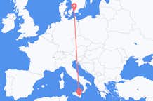 Vols de Comiso, Italie vers Malmö, Suède