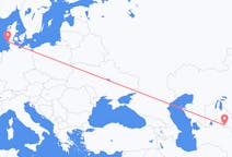 Flights from Urgench, Uzbekistan to Westerland, Germany