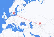 Flyg från Sjymkent, Kazakstan till Karlskrona, Kazakstan