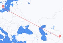 Flights from Qarshi, Uzbekistan to Ronneby, Sweden