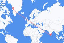 Flyreiser fra Colombo, Sri Lanka til Ilulissat, Grønland