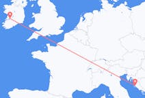 Flyg från Zadar, Kroatien till Shannon, Irland