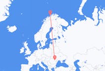 Flights from Hasvik, Norway to Bacău, Romania