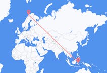 Flyrejser fra Luwuk, Indonesien til Tromsø, Norge