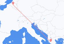 Vluchten van Ioannina, Griekenland naar Brussel, België