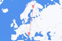 Flights from Podgorica to Rovaniemi