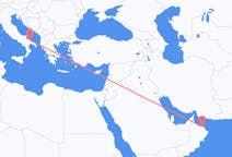 Flyg från Muscat, Oman till Bari, Italien
