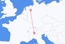Flyreiser fra Münster, til Milano