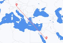 Flights from Medina to Salzburg