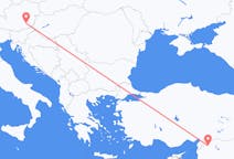 Flyreiser fra Aleppo, til Graz