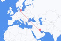Flyreiser fra Dammam, Saudi-Arabia til Szczecin, Polen