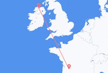 Flug frá Derry, Norður-Írlandi til Bergerac, Frakklandi