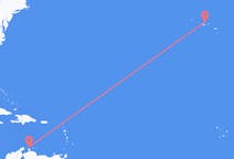 Flights from Aruba, Aruba to Graciosa, Portugal