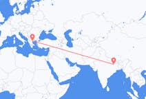 Flyreiser fra Patna, India til Thessaloniki, Hellas