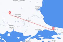 出发地 保加利亚普罗夫迪夫目的地 土耳其伊斯坦布尔的航班