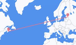Flyrejser fra Halifax til Tartu