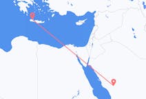 出发地 沙特阿拉伯出发地 麦地那目的地 希腊哈尼亚的航班