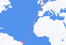 Flights from João Pessoa, Paraíba, Brazil to London, England