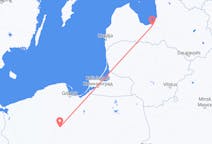 Flights from Riga in Latvia to Bydgoszcz in Poland