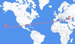 Loty z Kailua (Honolulu), Stany Zjednoczone do Trabzon, Turcja