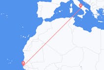 Flights from Banjul to Naples
