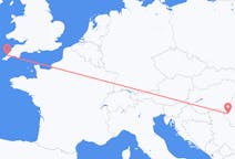 Vluchten van Newquay, Engeland naar Timișoara, Roemenië
