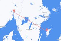瑞典出发地 維斯比飞往瑞典目的地 奥斯陆的航班