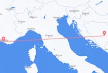 Flights from Marseille to Sarajevo