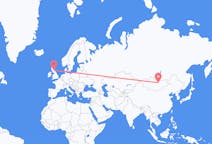Flyrejser fra Ulan Bator, Mongoliet til Edinburgh, Skotland
