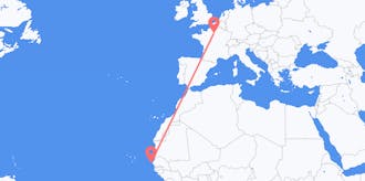 Flyreiser fra Senegal til Frankrike